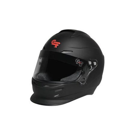 G-Force Full Face Reinforced Composite Shell With EPS Liner Snell SA 2020 Rated Extra Large Matte Black 16004XLGMB